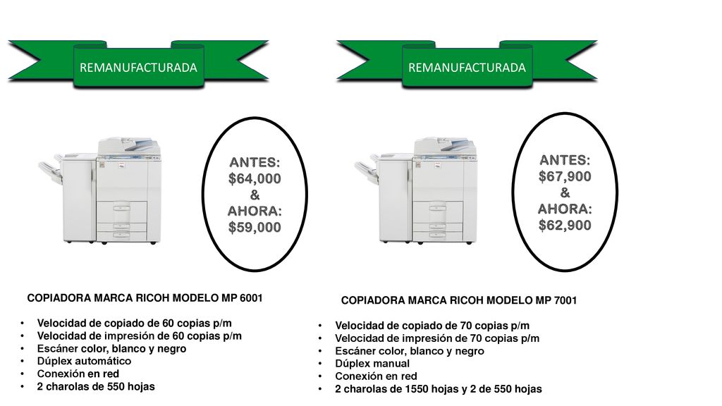 ANTES: $67,900 & AHORA: $62,900 ANTES: $64,000 & AHORA: $59,000