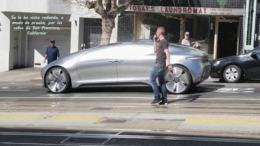 Se lo ha visto rodando, a modo de prueba, por las calles de San Francisco, California.
