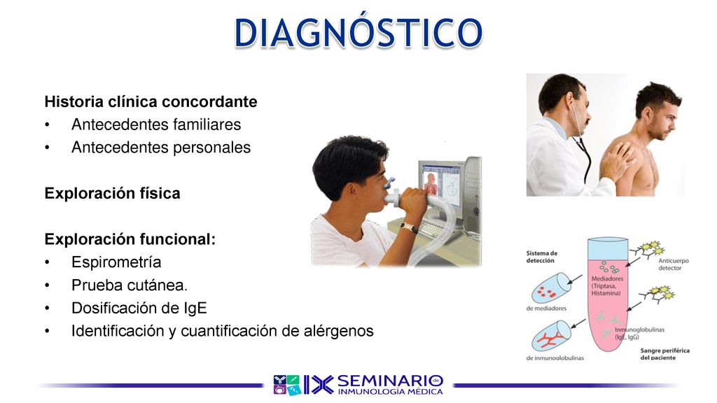DIAGNÓSTICO Historia clínica concordante Antecedentes familiares