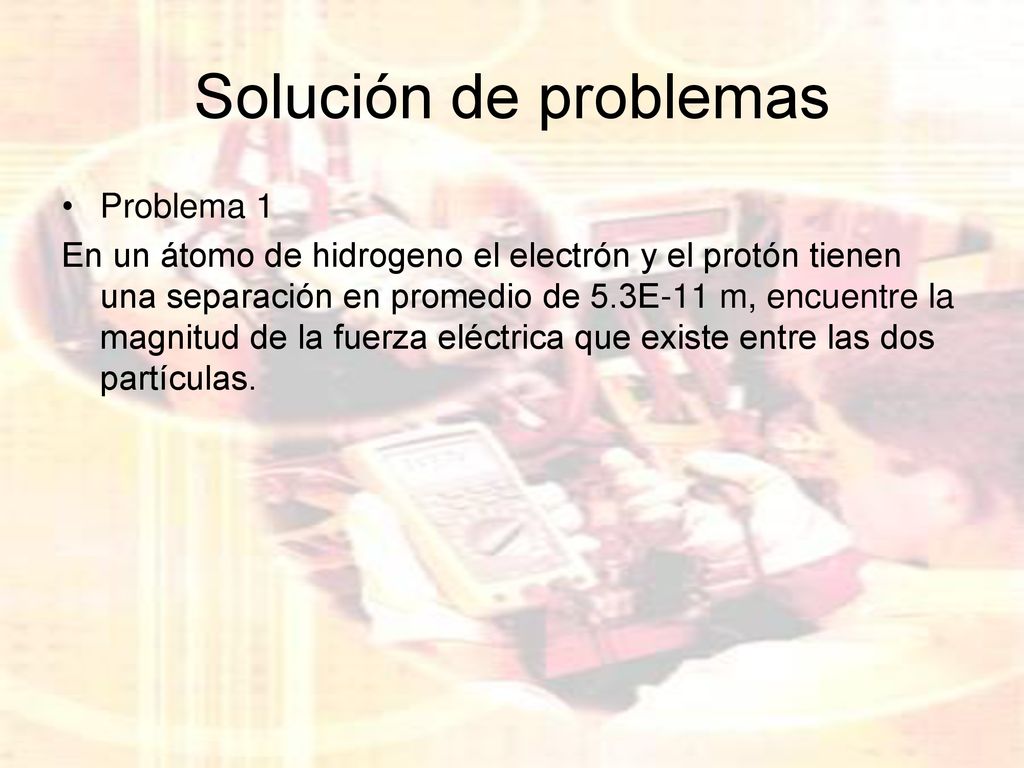 Solución de problemas Problema 1