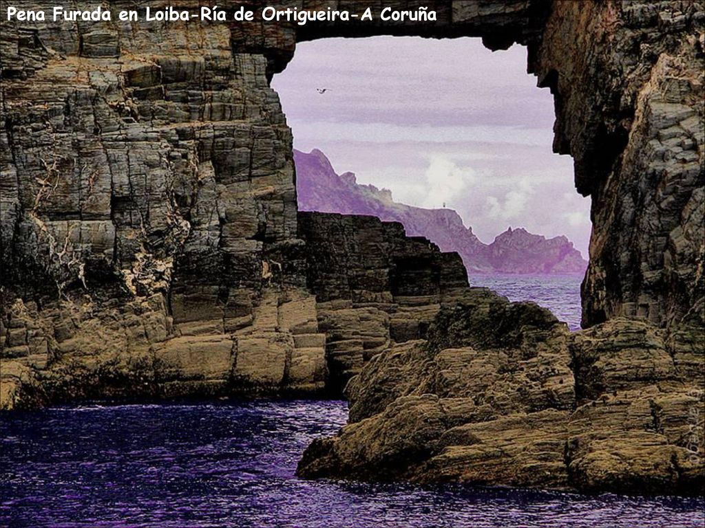 Pena Furada en Loiba-Ría de Ortigueira-A Coruña