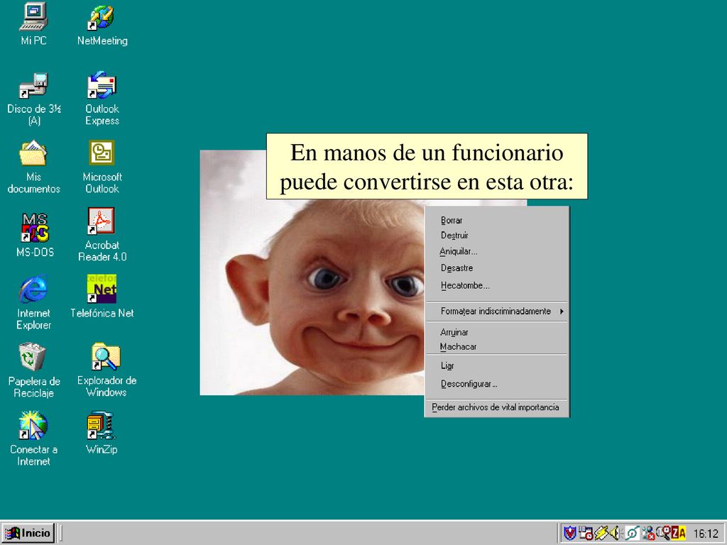 En manos de un funcionario puede convertirse en esta otra: