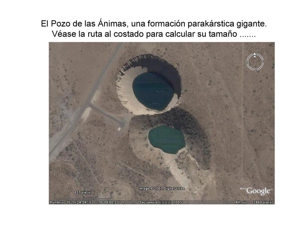 El Pozo de las Ánimas, una formación parakárstica gigante