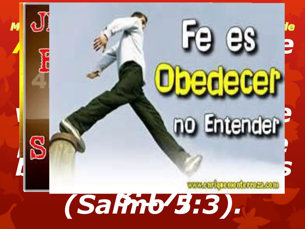 3. NO NOS GUSTA MADRUGAR Mucha gente pierden bendiciones por llegar tarde