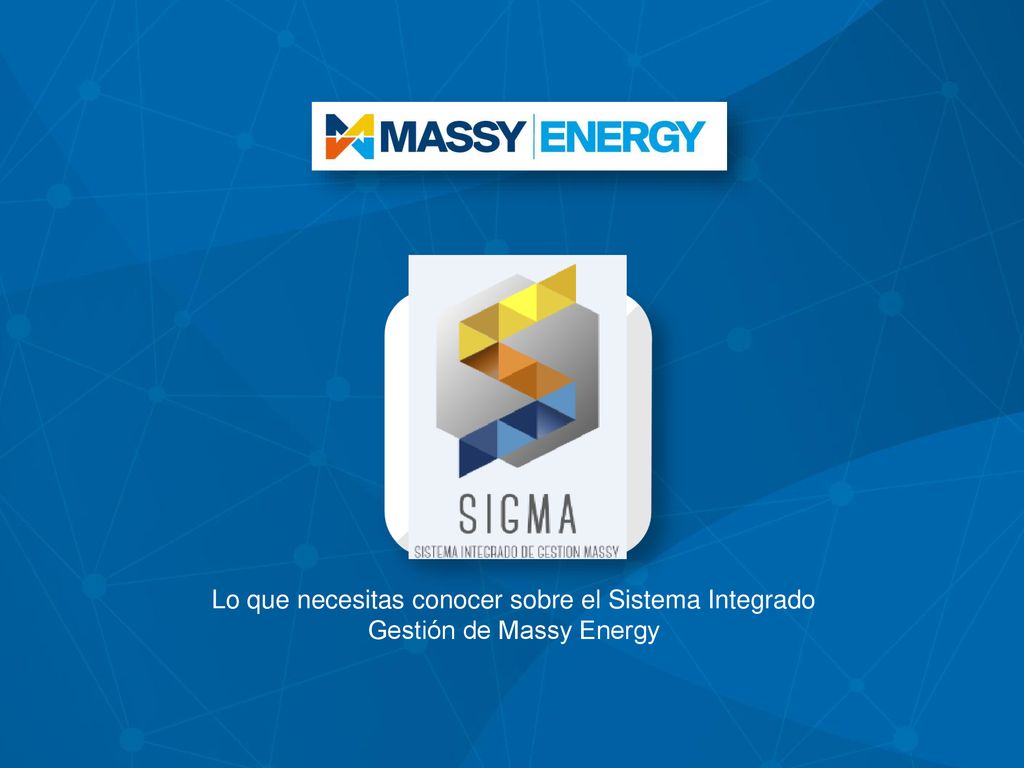 Lo que necesitas conocer sobre el Sistema Integrado Gestión de Massy Energy
