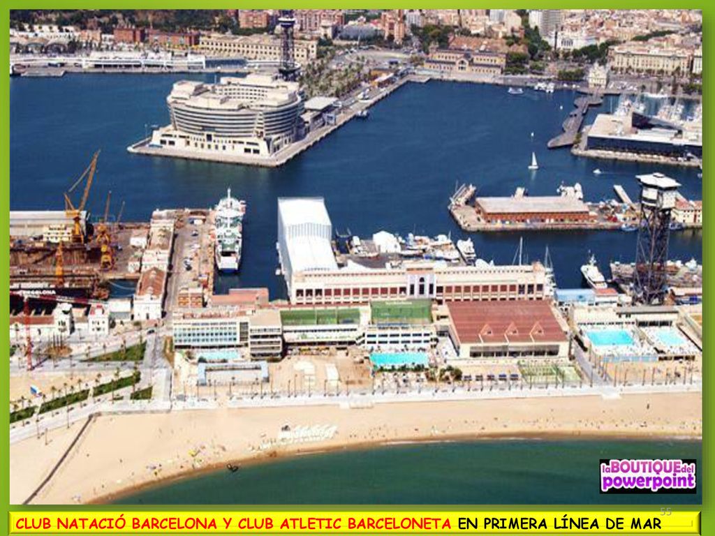 CLUB NATACIÓ BARCELONA Y CLUB ATLETIC BARCELONETA EN PRIMERA LÍNEA DE MAR