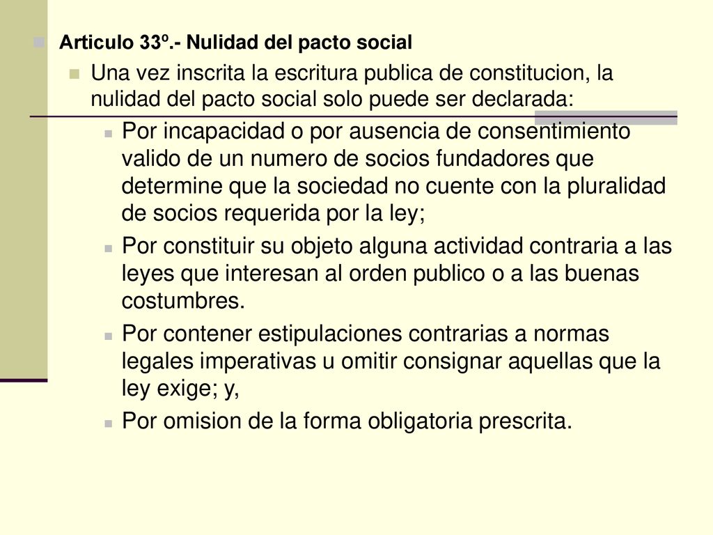 Por omision de la forma obligatoria prescrita.