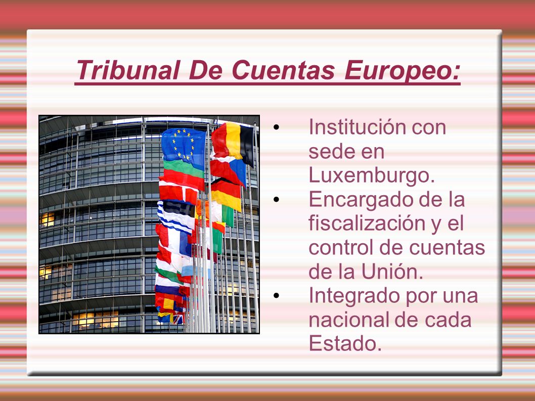Tribunal De Cuentas Europeo: