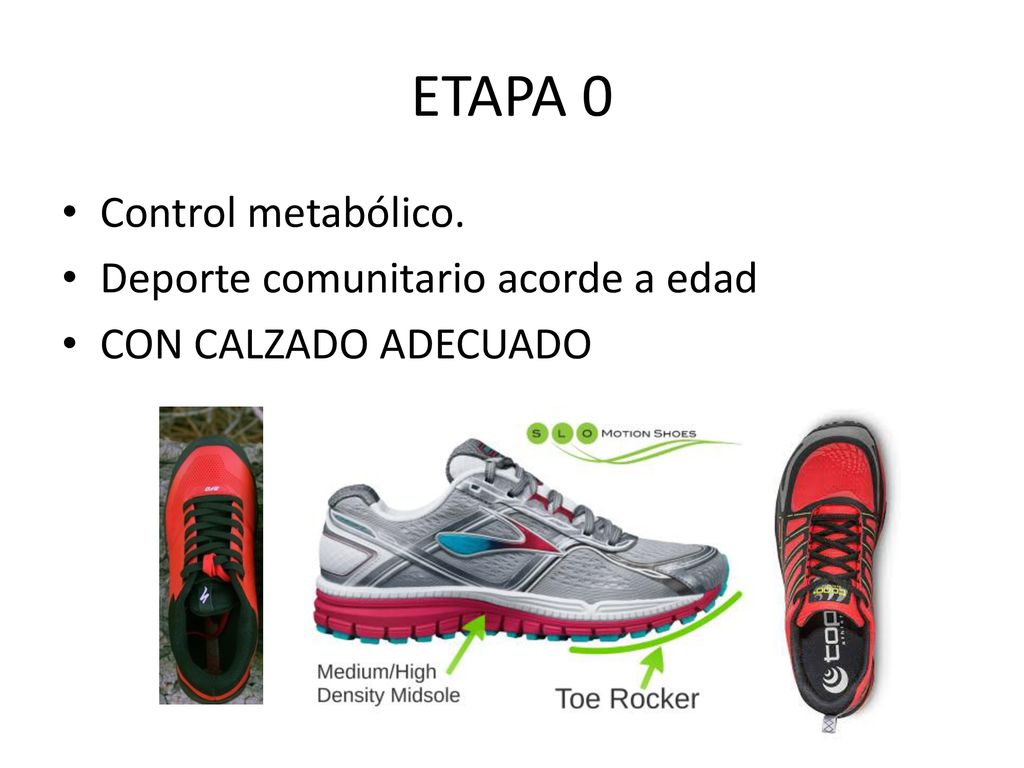 ETAPA 0 Control metabólico. Deporte comunitario acorde a edad