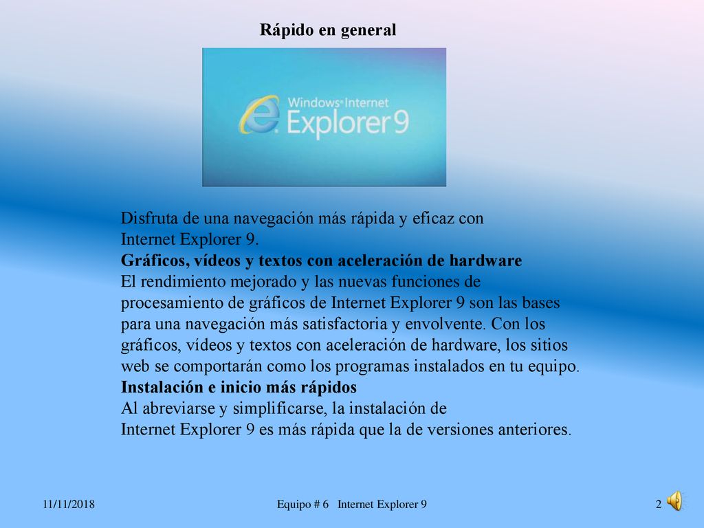 Características de Internet Explorer 9 - ppt descargar