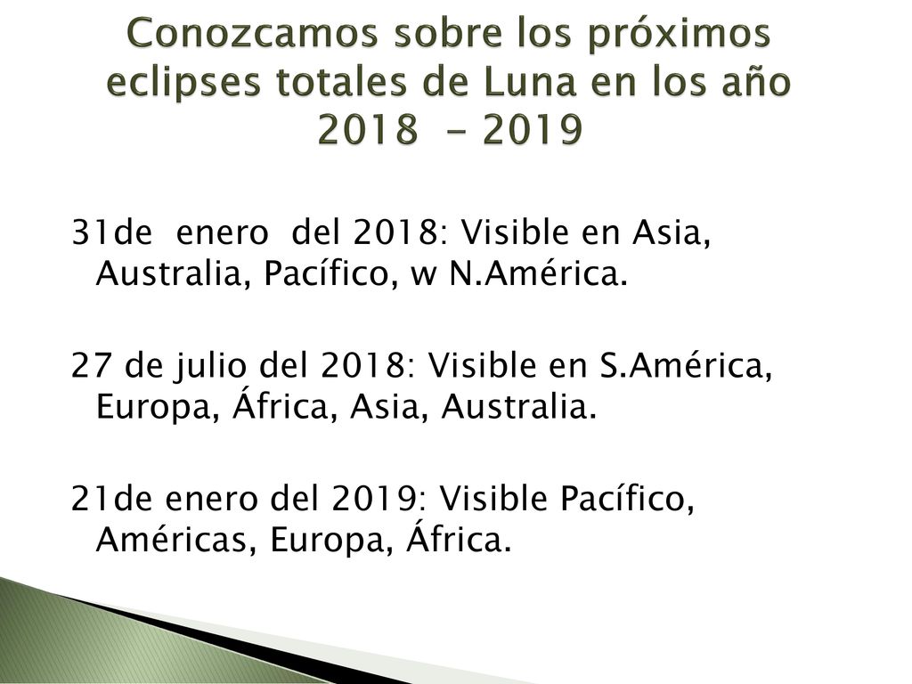 Conozcamos sobre los próximos eclipses totales de Luna en los año