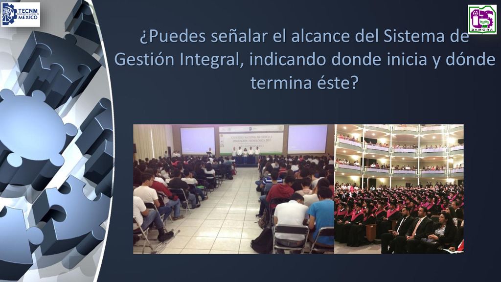 ¿Puedes señalar el alcance del Sistema de Gestión Integral, indicando donde inicia y dónde termina éste