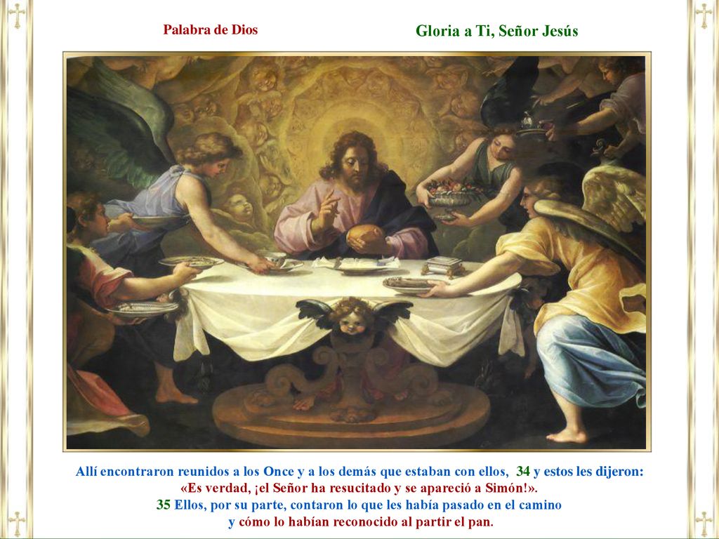 Gloria a Ti, Señor Jesús Palabra de Dios