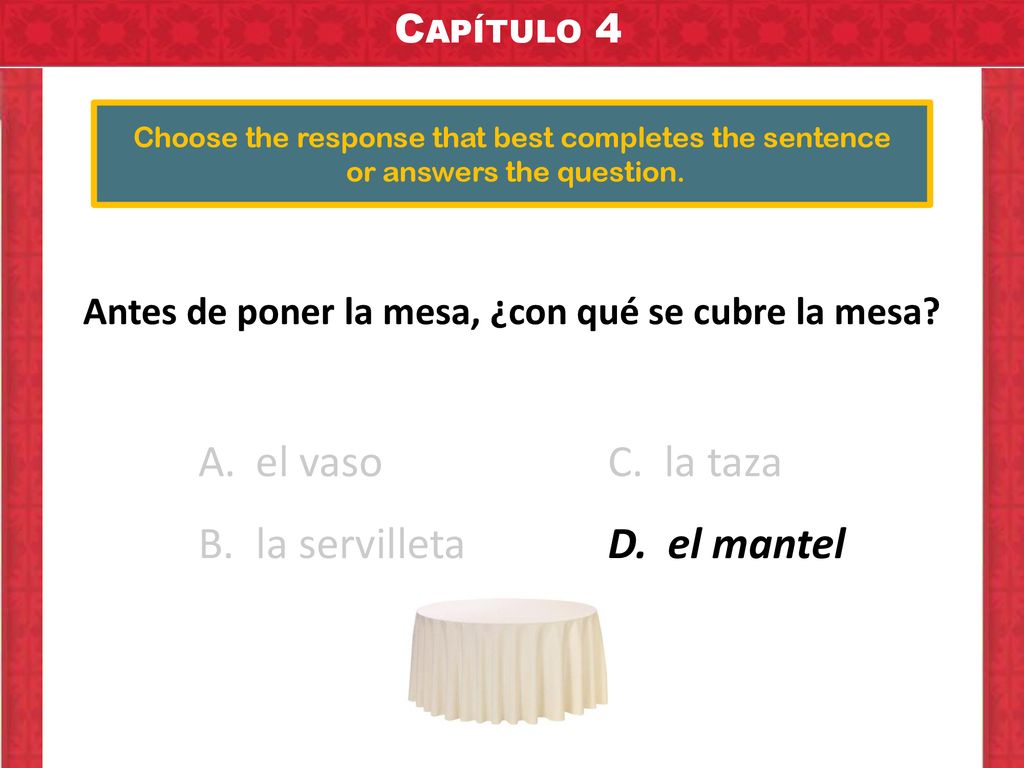 Antes de poner la mesa, ¿con qué se cubre la mesa
