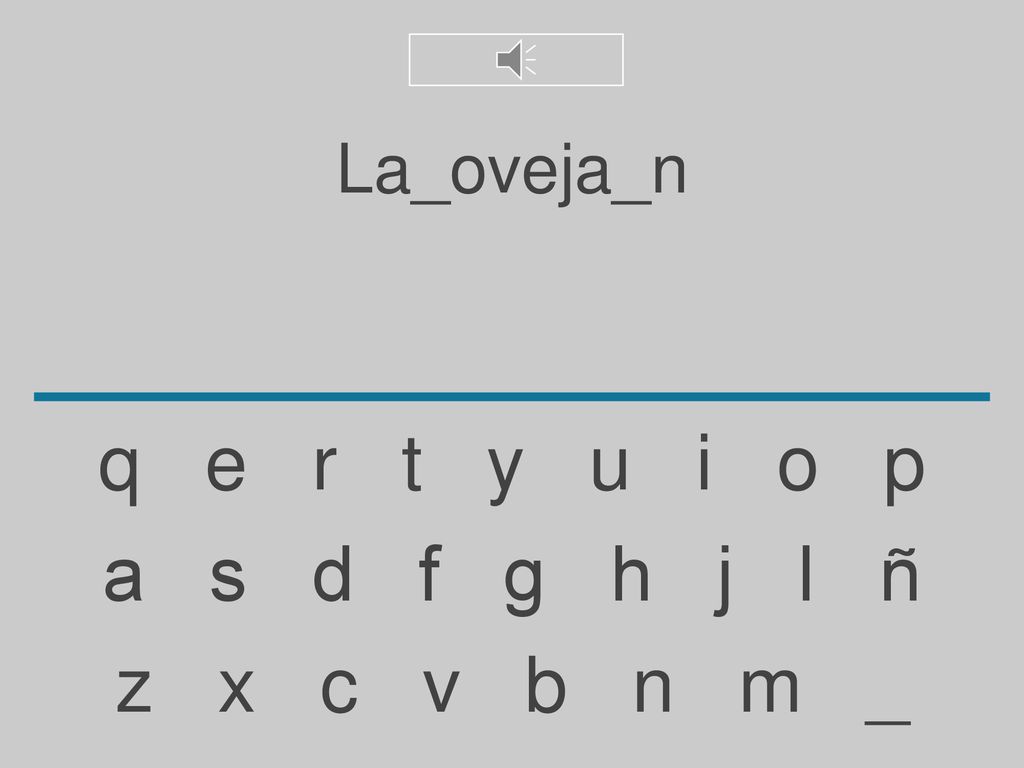 La_oveja_n q e r t y u i o p. a s d f g h j l ñ.