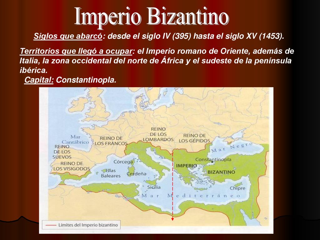 Siglos que abarcó: desde el siglo IV (395) hasta el siglo XV (1453).