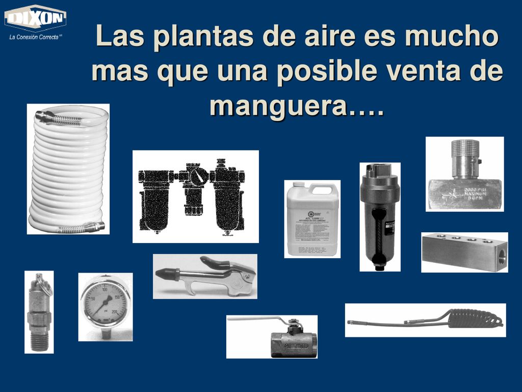 Las plantas de aire es mucho mas que una posible venta de manguera….