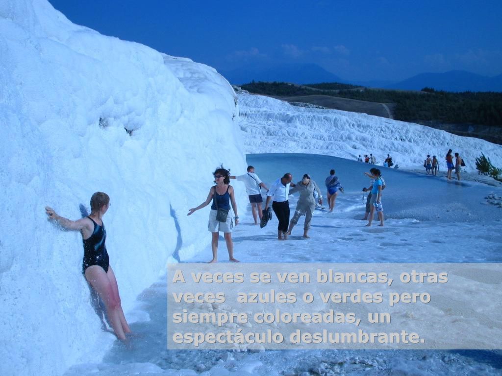 A veces se ven blancas, otras veces azules o verdes pero siempre coloreadas, un espectáculo deslumbrante.