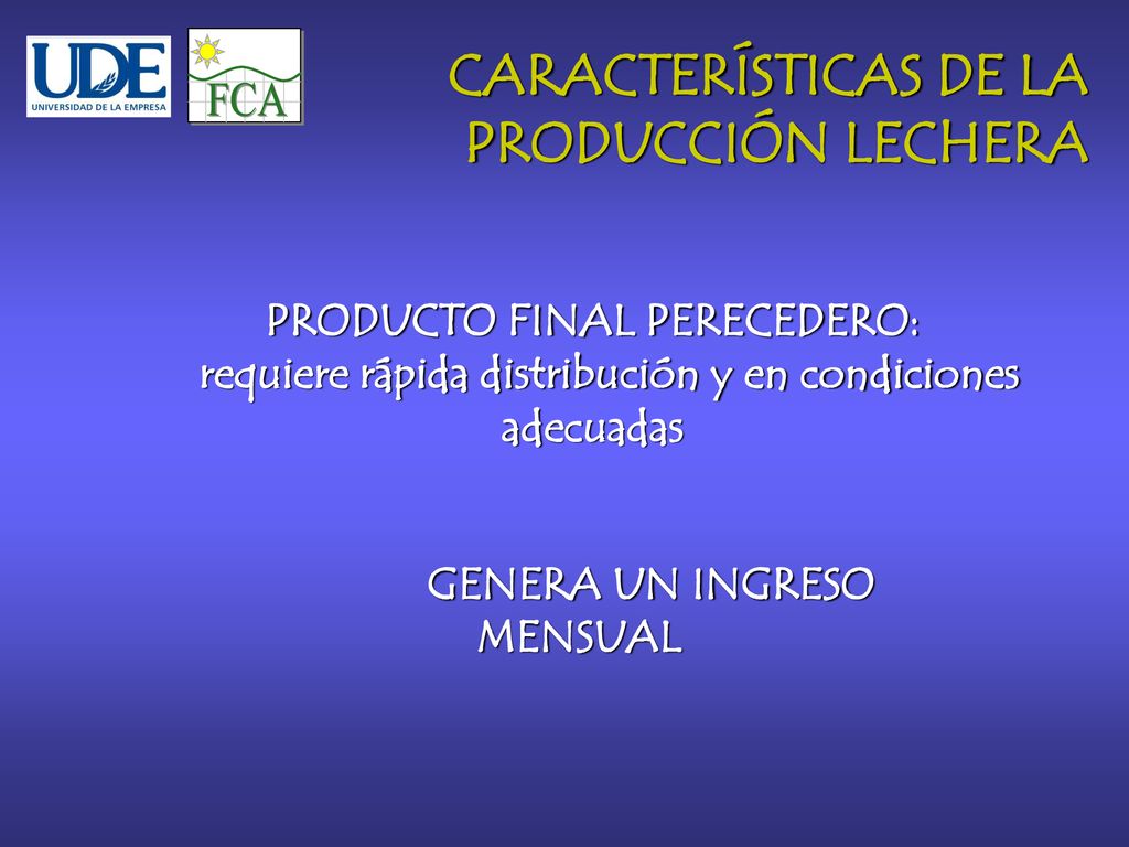 PRODUCTO FINAL PERECEDERO: GENERA UN INGRESO MENSUAL