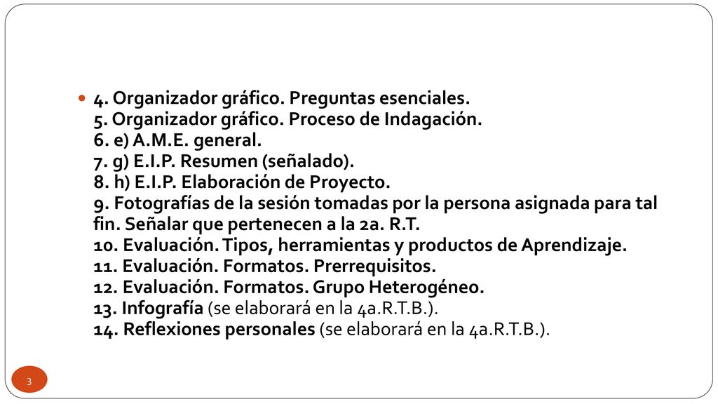 4. Organizador gráfico. Preguntas esenciales. 5. Organizador gráfico