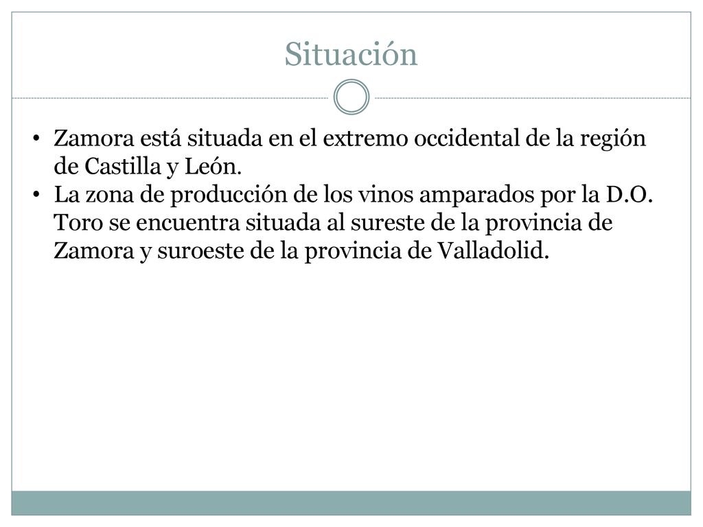 Situación Zamora está situada en el extremo occidental de la región de Castilla y León.
