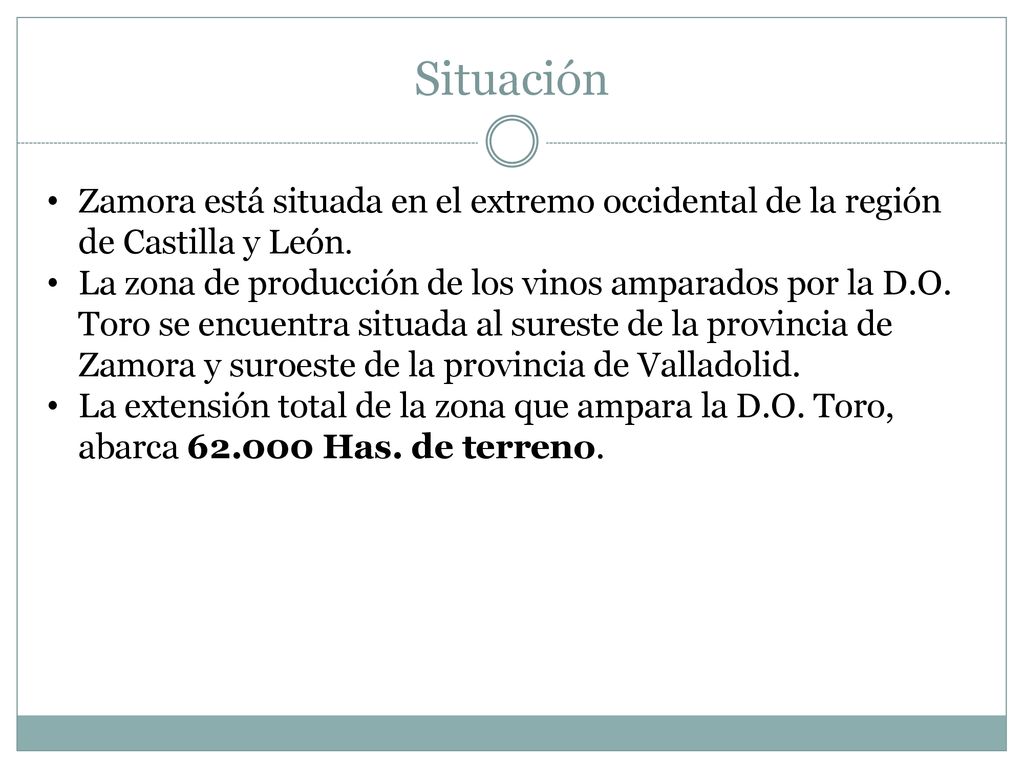 Situación Zamora está situada en el extremo occidental de la región de Castilla y León.