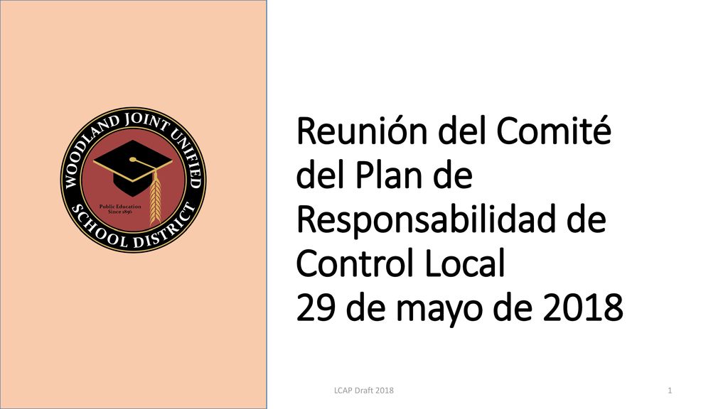 Reunión del Comité del Plan de Responsabilidad de Control Local
