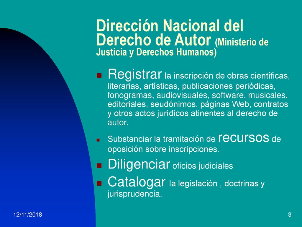 Dirección Nacional del Derecho de Autor (Ministerio de Justicia y Derechos Humanos)