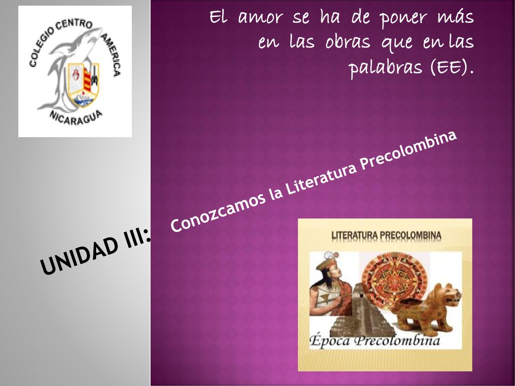 El amor se ha de poner más en las obras que en las palabras (EE).