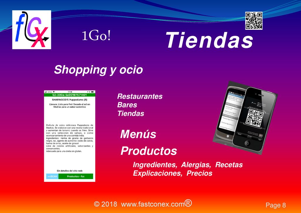 1Go! Tiendas Shopping y ocio Menús Productos Restaurantes Bares