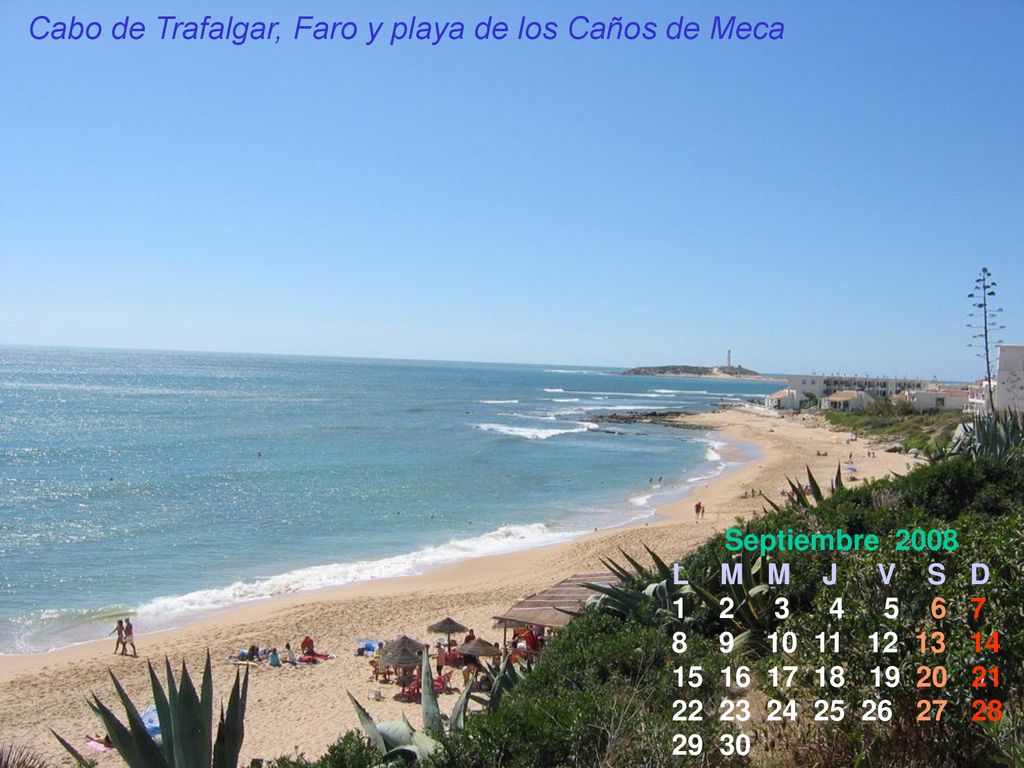 Cabo de Trafalgar, Faro y playa de los Caños de Meca