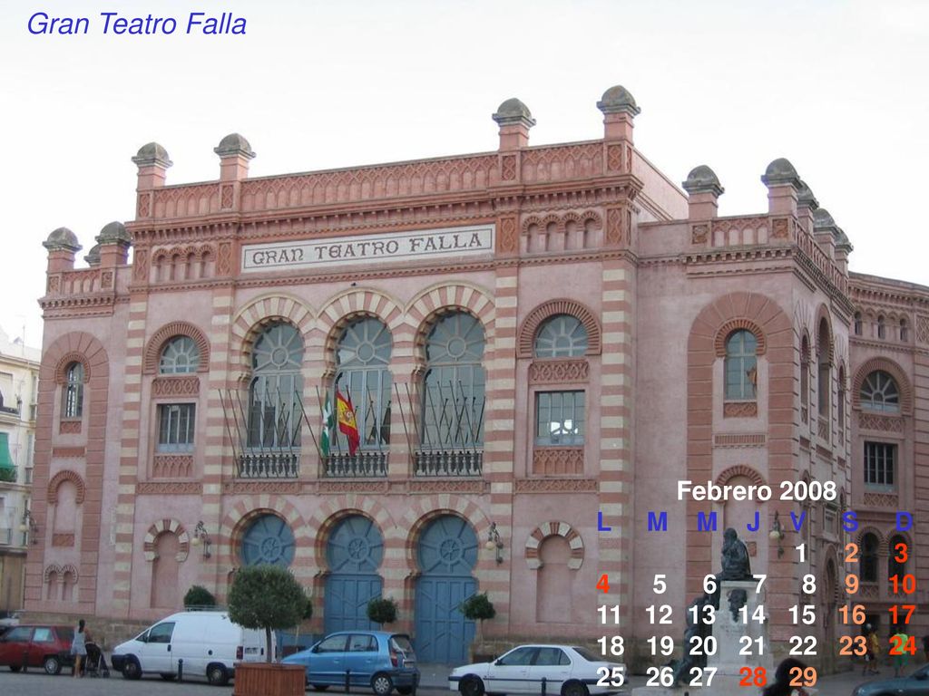 Gran Teatro Falla Febrero 2008 L M M J V S D