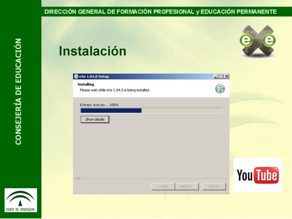Instalación Esperamos unos breves instantes...más o menos breves según la potencia de nuestro pc.