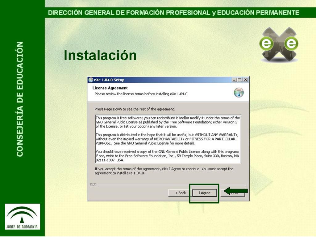 Instalación Seguidamente aceptaremos la licencia, no os preocupéis, es gratuita 
