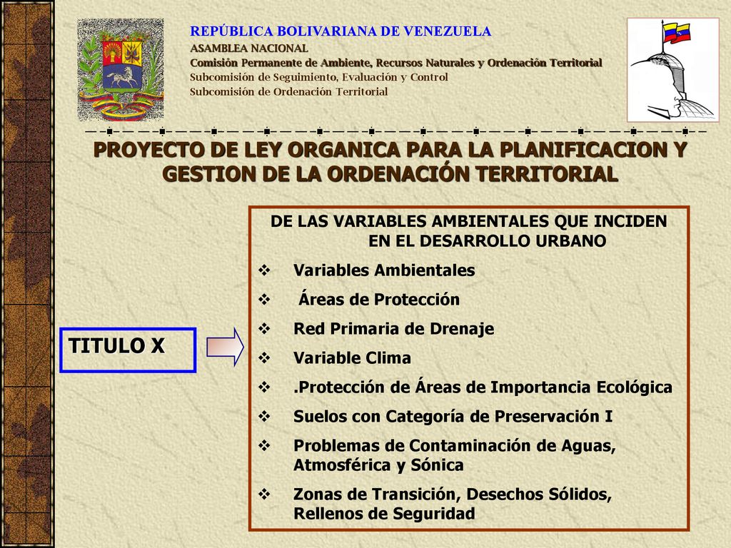 DE LAS VARIABLES AMBIENTALES QUE INCIDEN EN EL DESARROLLO URBANO