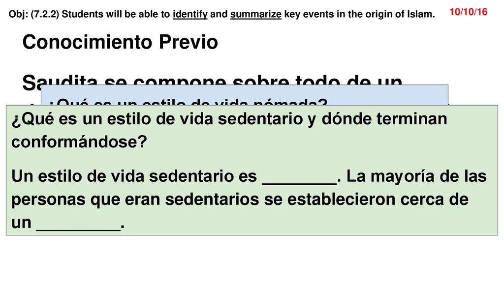 Conocimiento Previo Saudita se compone sobre todo de un desierto, que dio lugar a dos formas de vida.