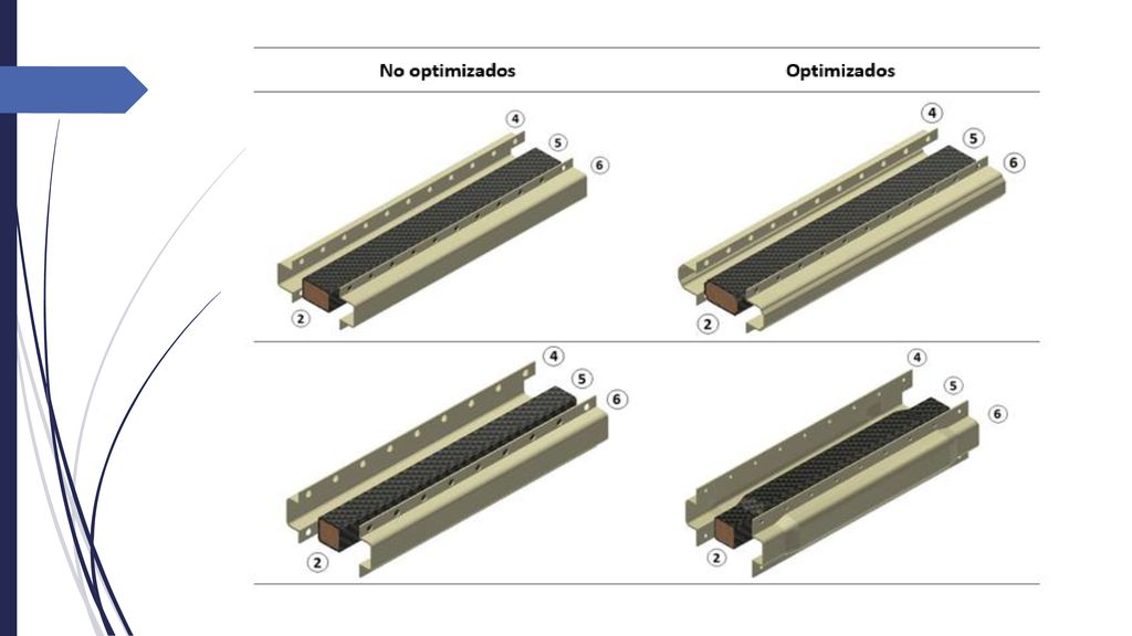 Los moldes fueron diseñados en un Software CAD tomando como base los elementos post procesados.