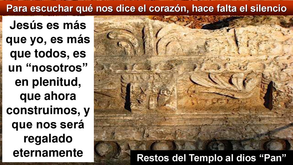 Para escuchar qué nos dice el corazón, hace falta el silencio