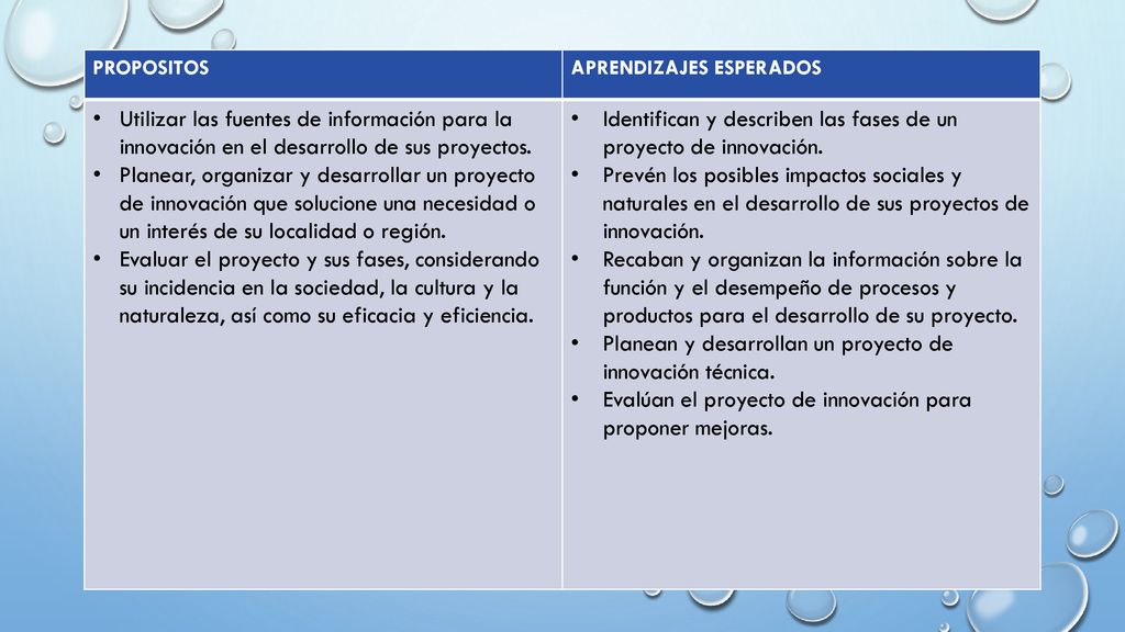 Identifican y describen las fases de un proyecto de innovación.