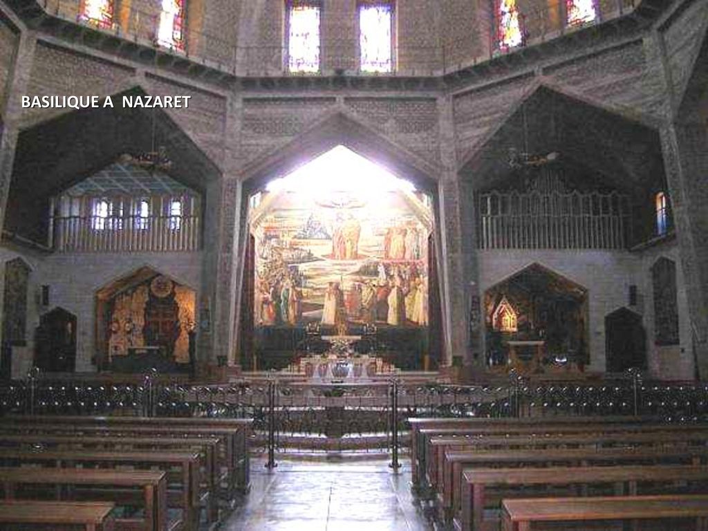 BASILIQUE A NAZARET lunes, 12 de noviembre de 2018lunes, 12 de noviembre de 2018