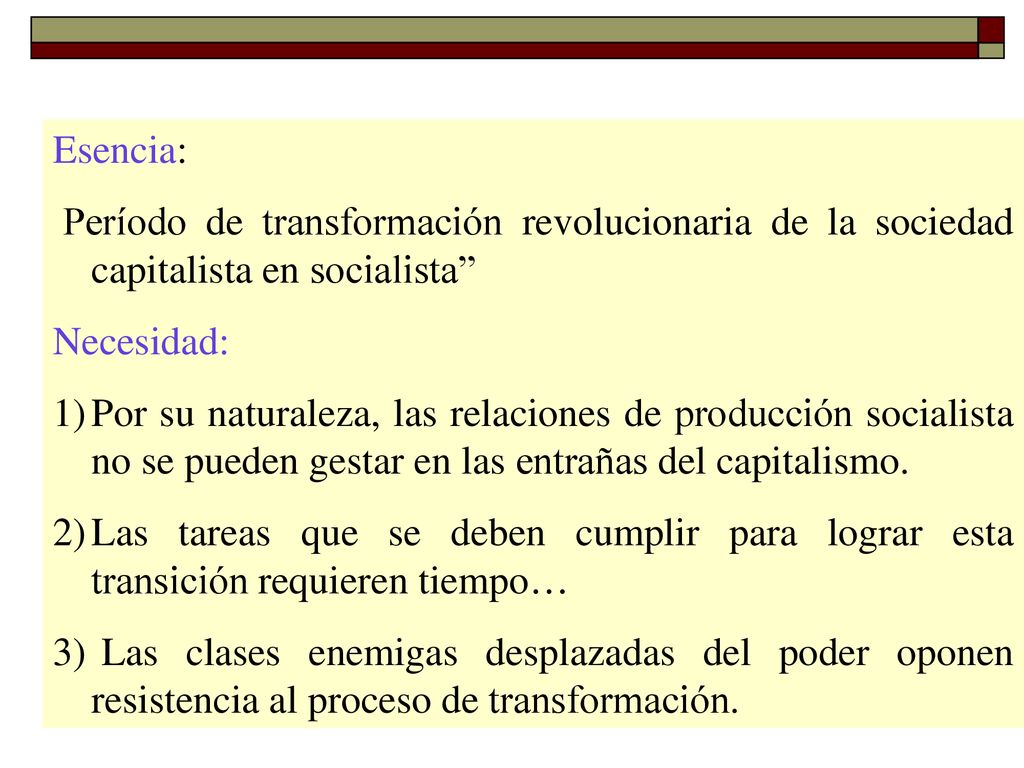 Transición del capitalismo al socialismo” - ppt descargar
