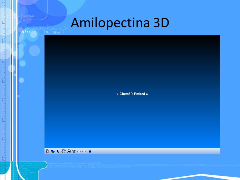 Amilopectina 3D