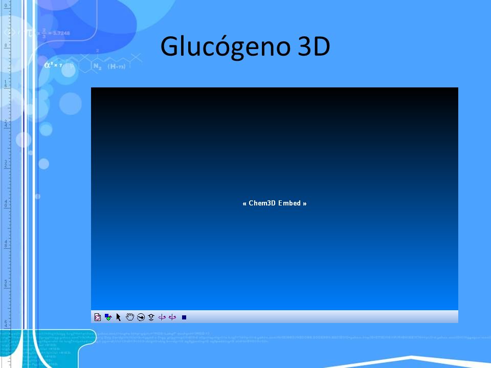 Glucógeno 3D