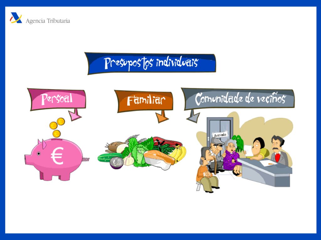 As Administracións Públicas preparan os presupostos do mesmo xeito que o facemos cada un de nós para saber canto podemos gastar en función dos cartos que temos e igual que fai a nosa familia e que se fai na nosa comunidade de veciños.