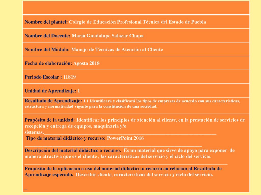 Nombre del plantel: Colegio de Educación Profesional Técnica del Estado de Puebla