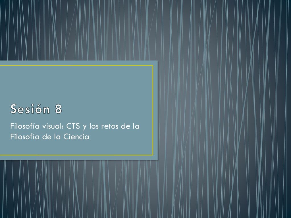 Filosofía visual: CTS y los retos de la Filosofía de la Ciencia