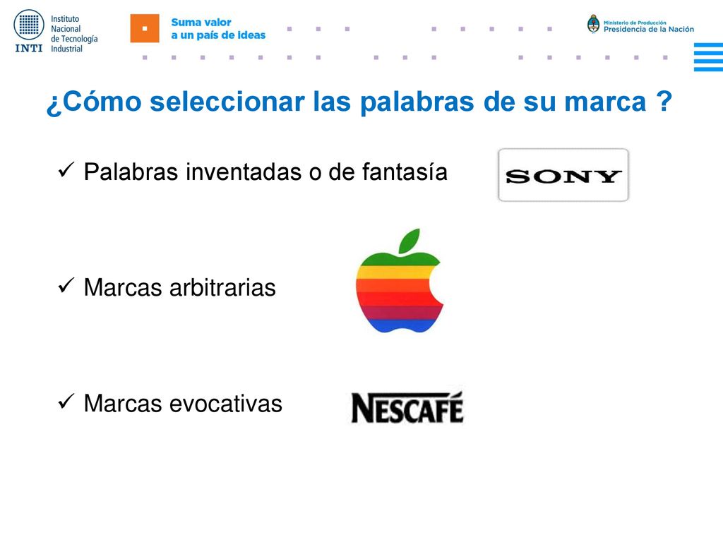 ¿Cómo seleccionar las palabras de su marca