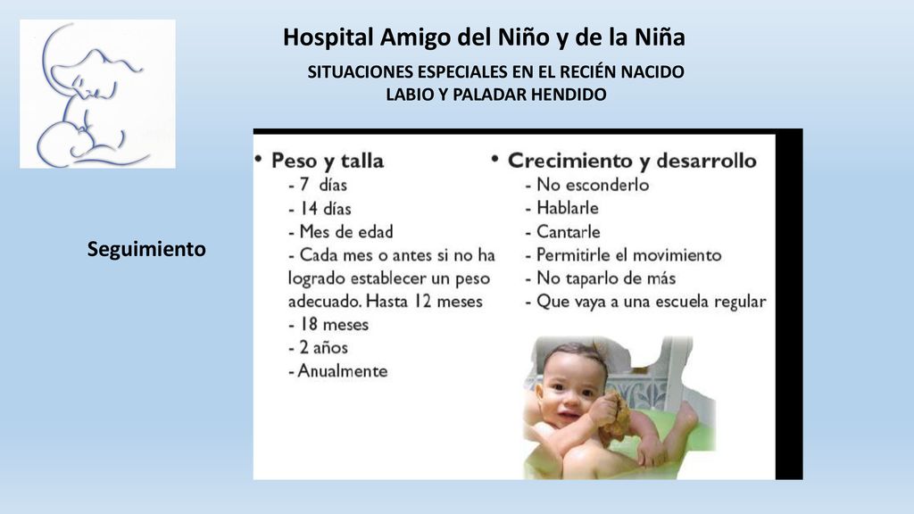 SITUACIONES ESPECIALES EN EL RECIÉN NACIDO LABIO Y PALADAR HENDIDO