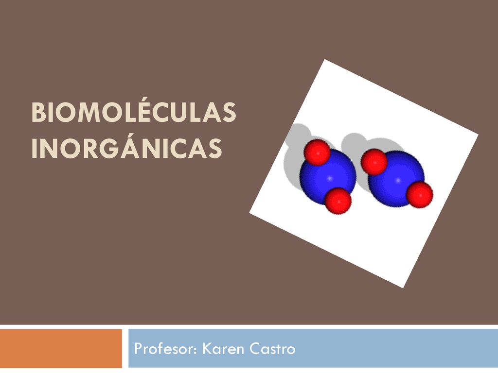 Biomoléculas Inorgánicas - Ppt Descargar