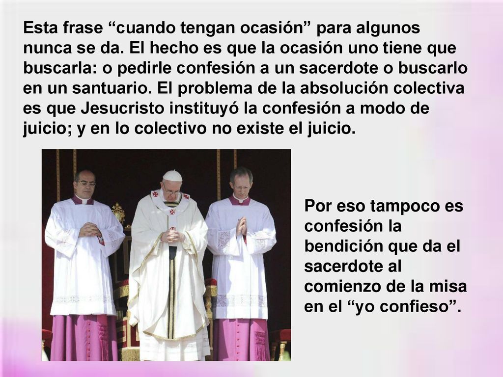 Esta frase cuando tengan ocasión para algunos nunca se da